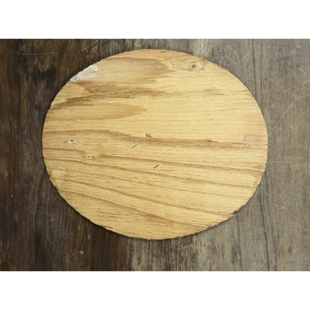 Vintage John 8:12 Wood Slice Wall Plaque Prayer Floral Rustic Cabin Decor - Picture 4 of 6
